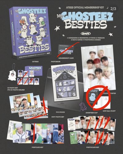 ATEEZ 7期會員禮(請詳閱商品資訊）