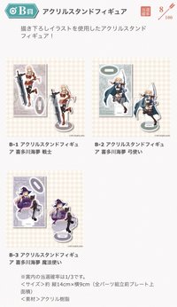 くじ引き堂kujibikido アクリルスタンドフィギュア