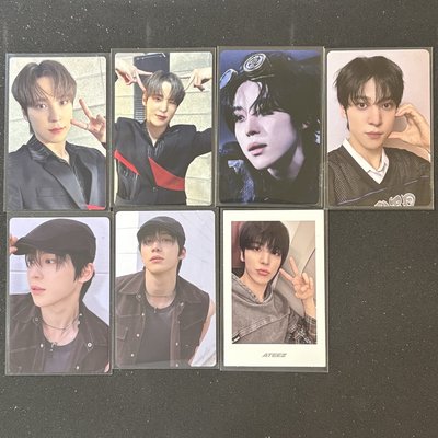 ATEEZ YUNHO 特典卡 專卡 隨機卡