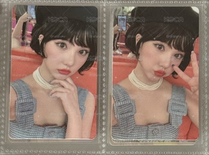 Gfriend 迷你九貝雷帽Eunha小卡
