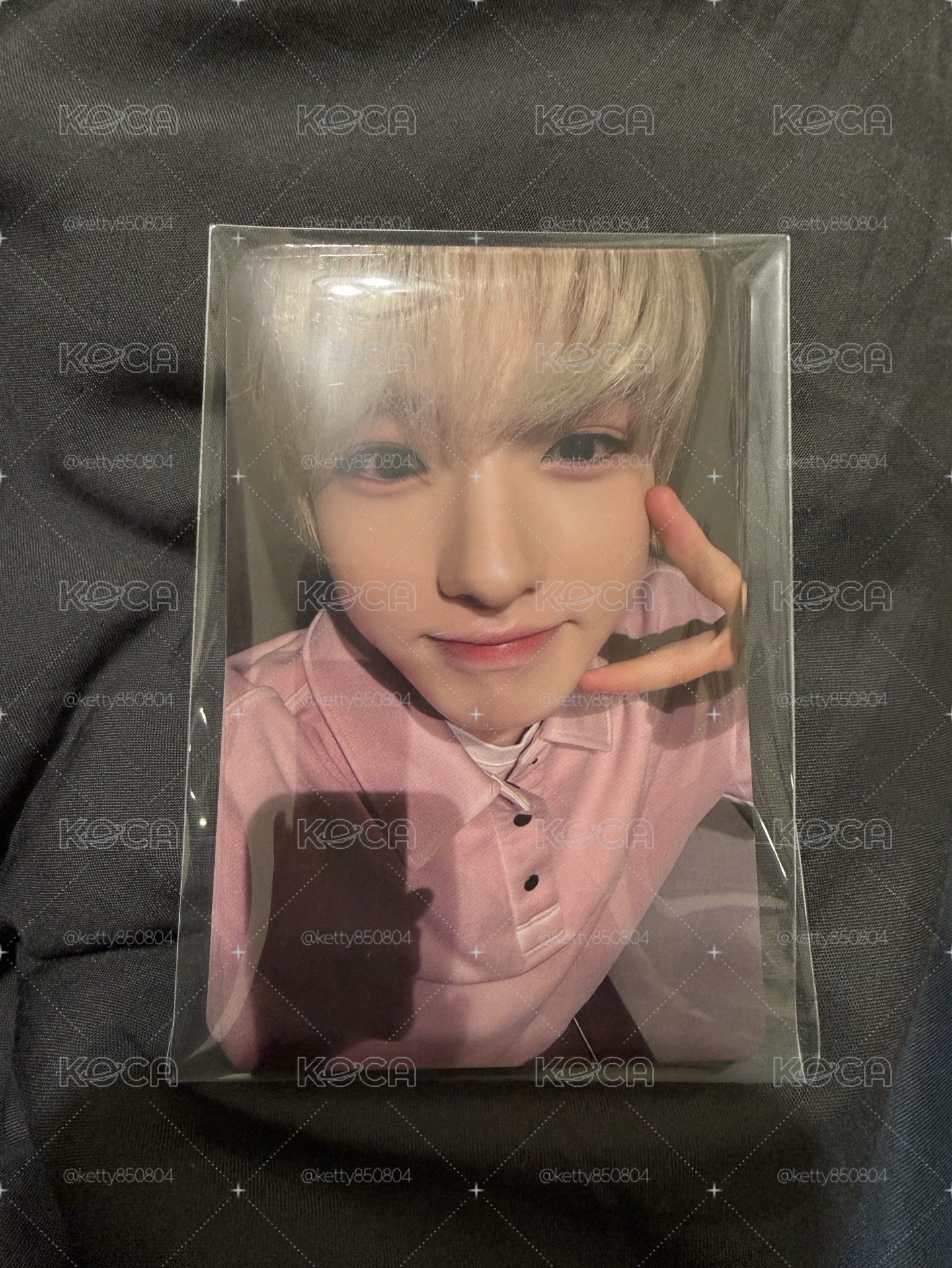 NCT WISH color yzy3.0 Sakuya 簽售卡