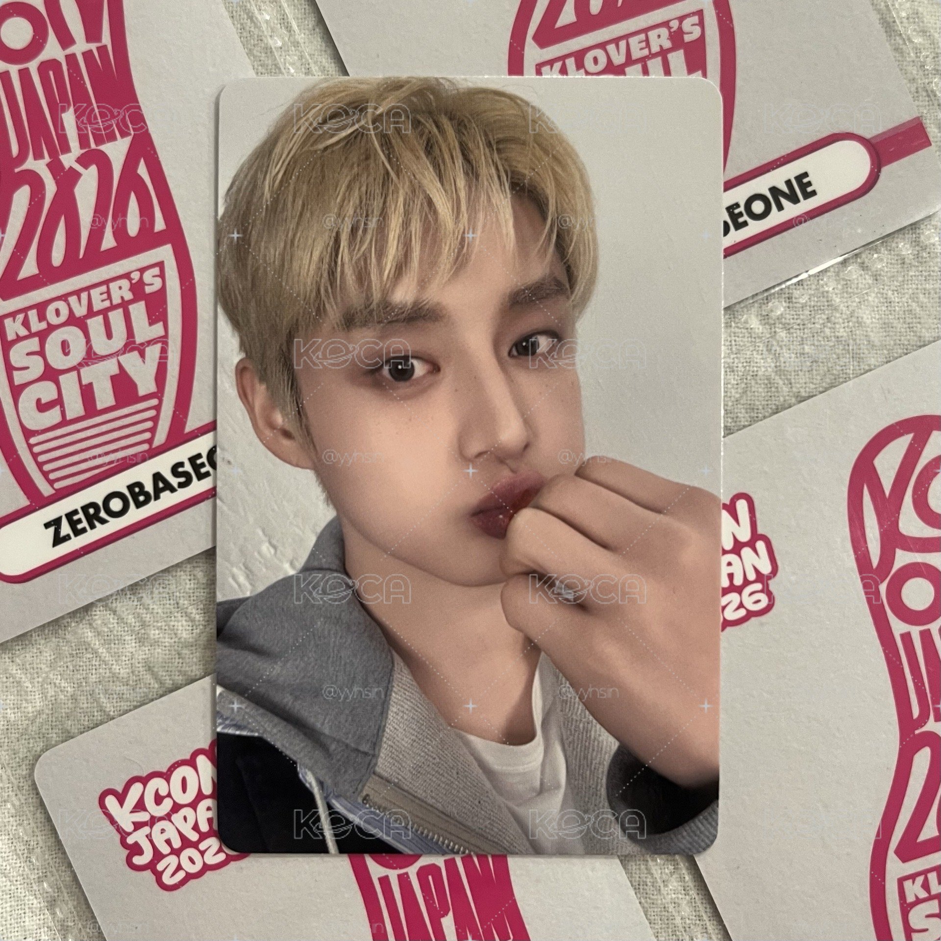 🐾 KCON KUJI 雄