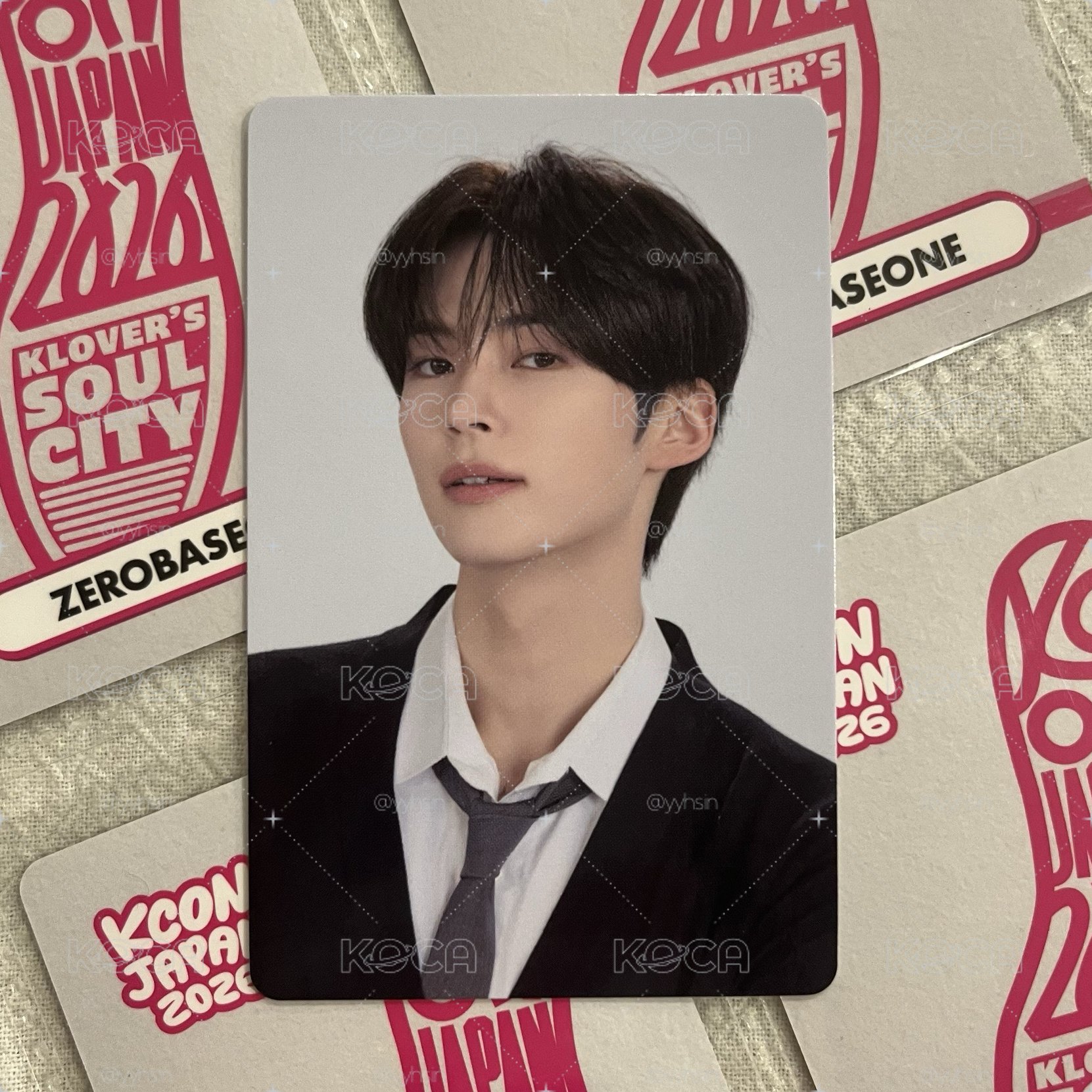🐾 KCON KUJI 全球大使限定 彬