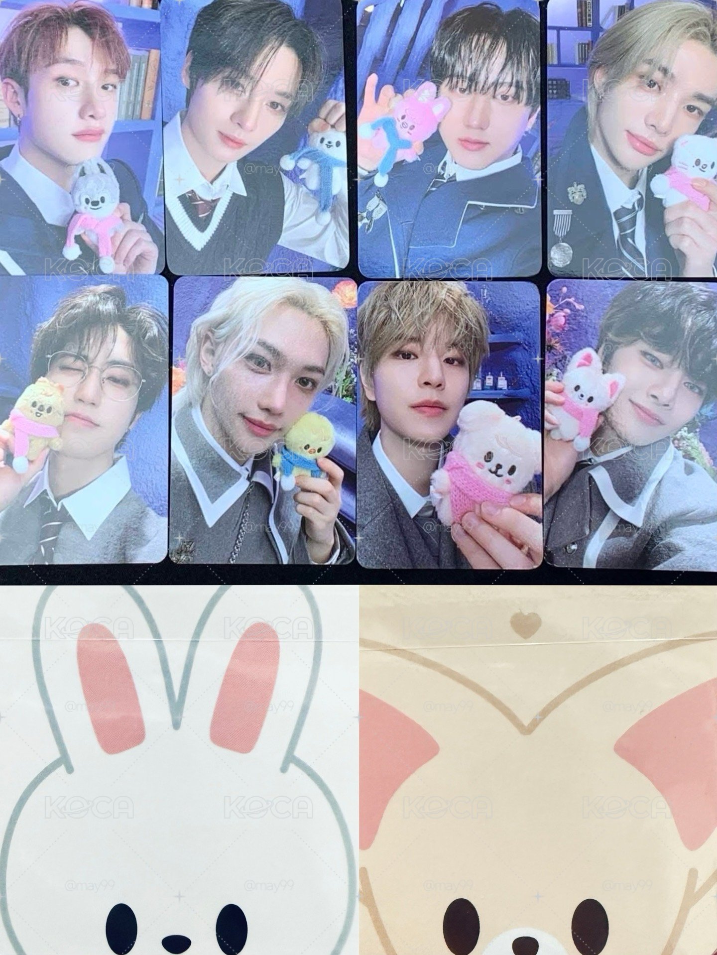 SKZ 魔法學院 線下快閃店 滿額卡一套8張