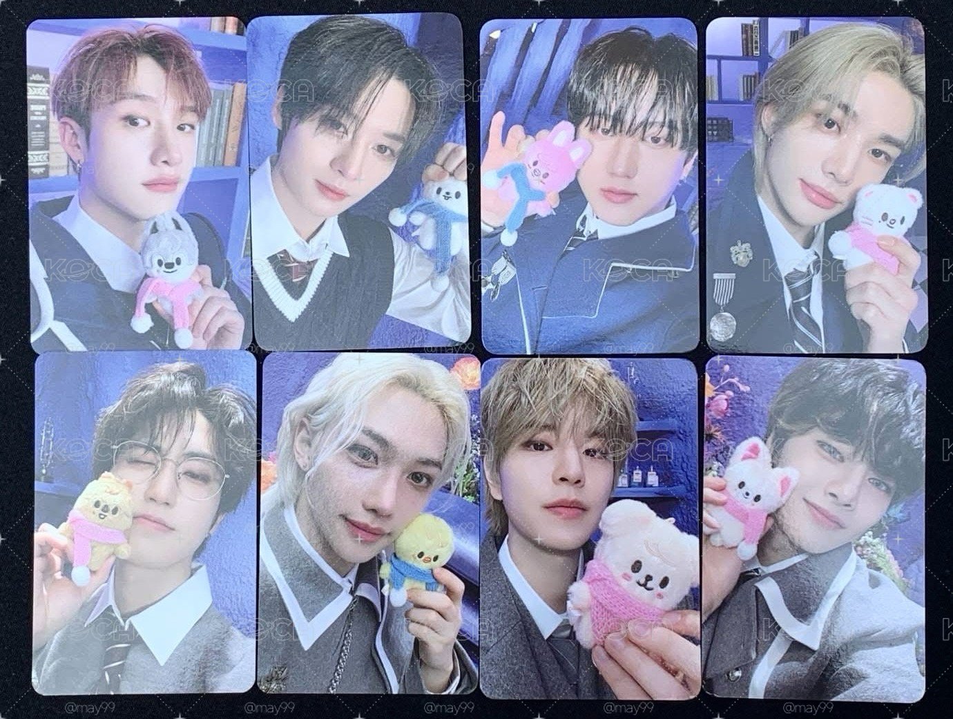 SKZ 魔法學院 線下快閃店 滿額卡一套8張