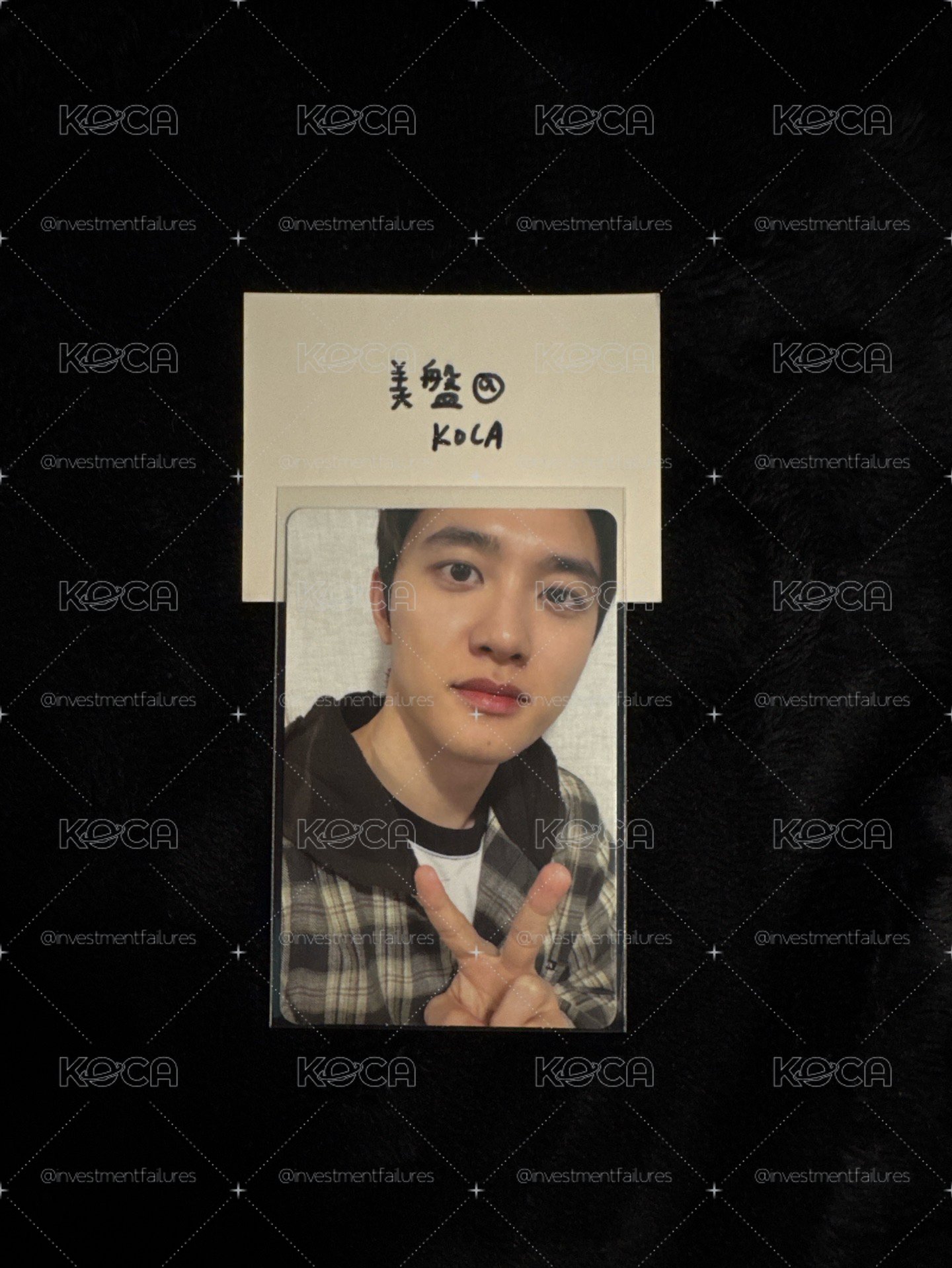 EXO D.O. 都敬秀 Berriz 簽售卡