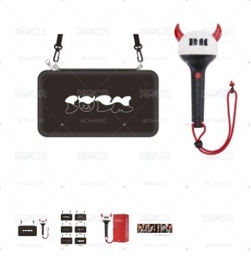 BABYMONSTER 日本FC限定 手燈卡包+手燈+手燈卡 成員自選