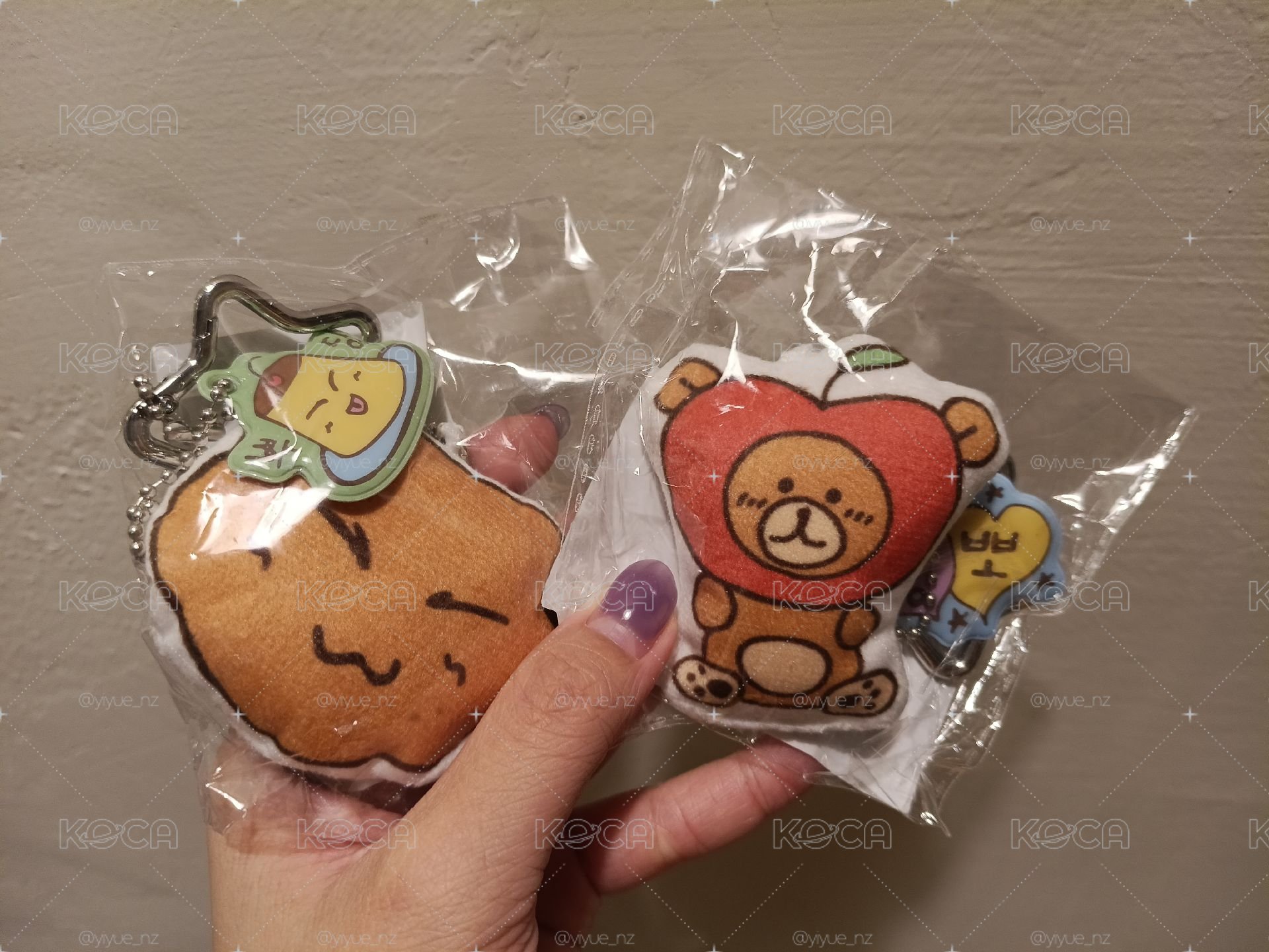 雙崔鑰匙圈吊飾