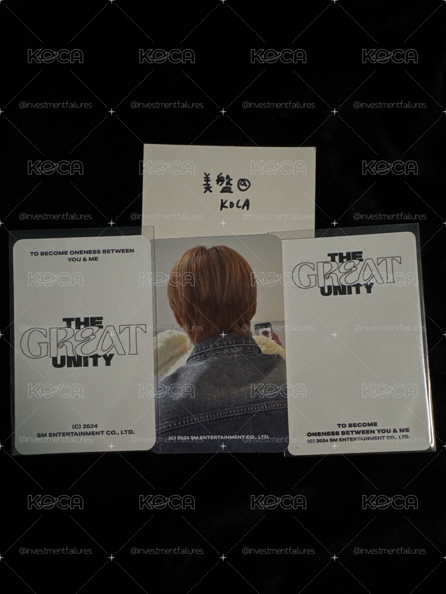 NCT 127 廷祐 三巡展覽小卡 三張一組