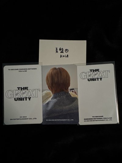 NCT 127 廷祐 三巡展覽小卡 三張一組