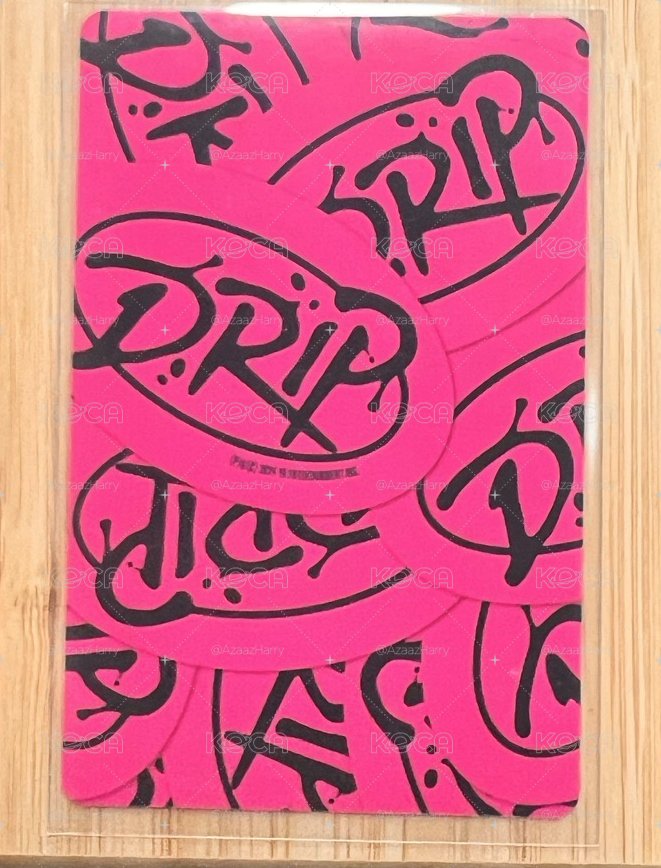 DRIP yg 特典卡 預售禮YG TAG ALBUM ver./ASA