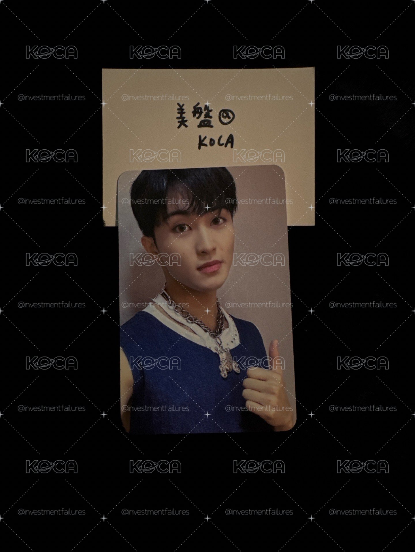 NCT MARK 馬克 Baggy Jeans 簽售卡