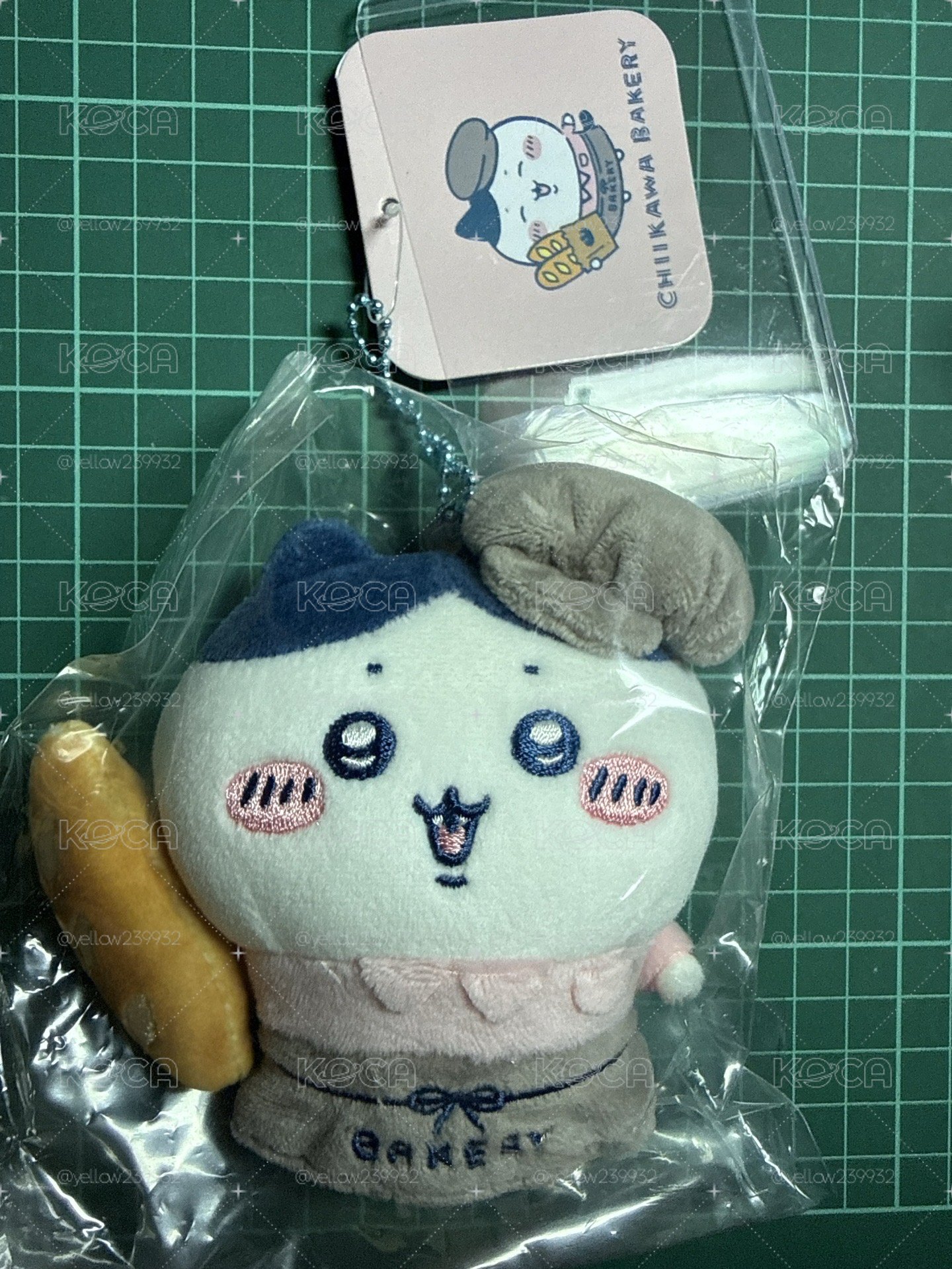麵包店員 小八 吊飾 全新未拆