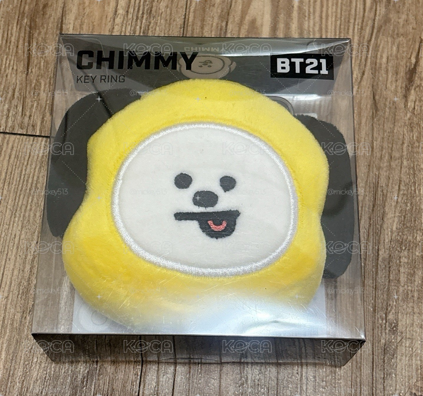BT21 初代CHIMMY COOKY 大頭吊飾