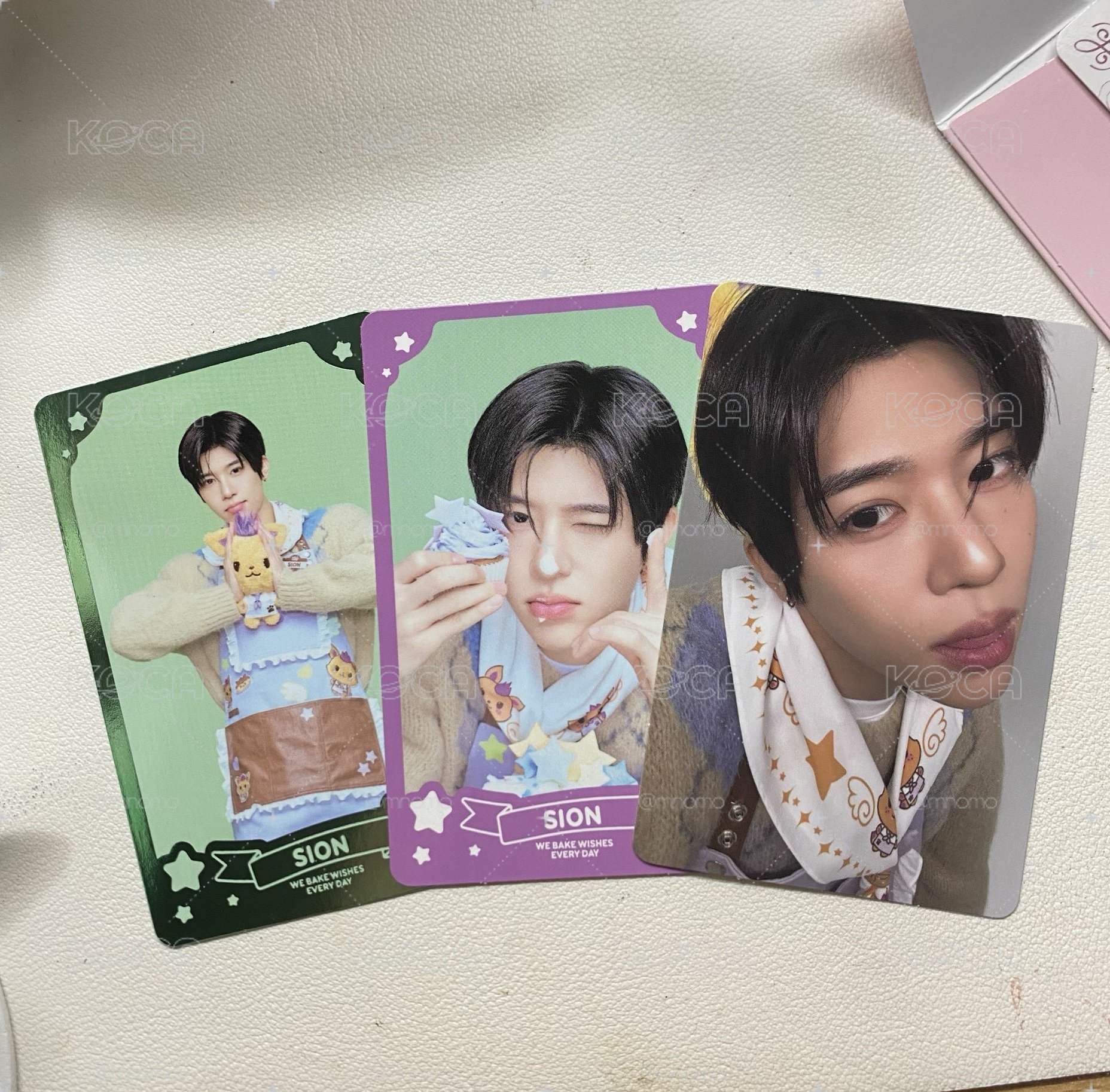 Nct wish 烘焙卡 sion