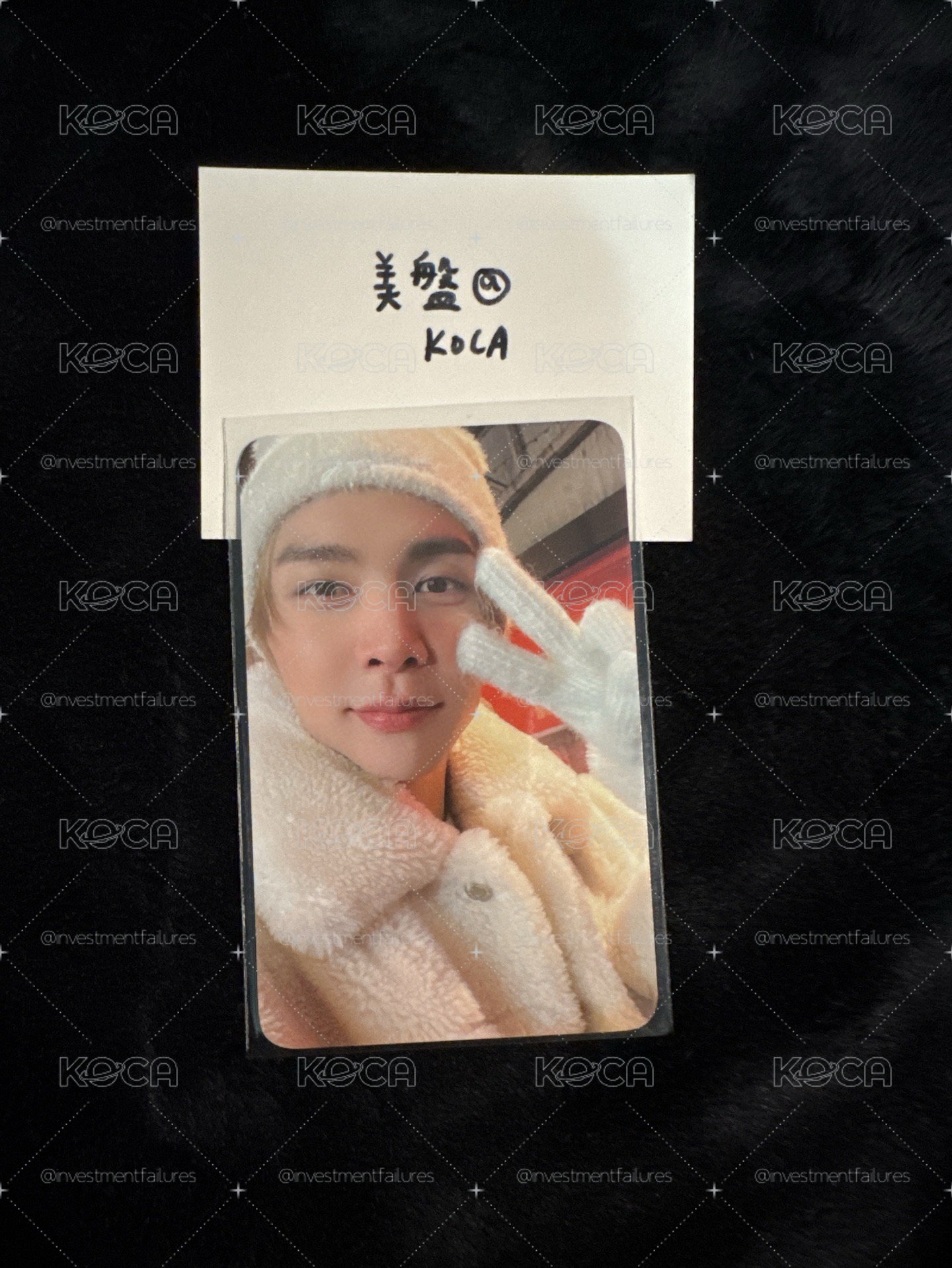 NCT 127 JOHNNY BTFM 特典卡