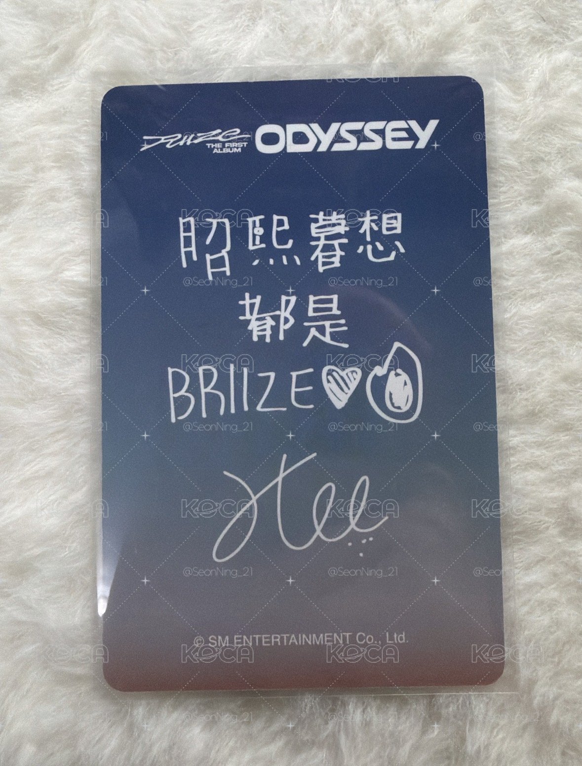 💂‍♂️ODYSSEY km 幸運卡（中背）
