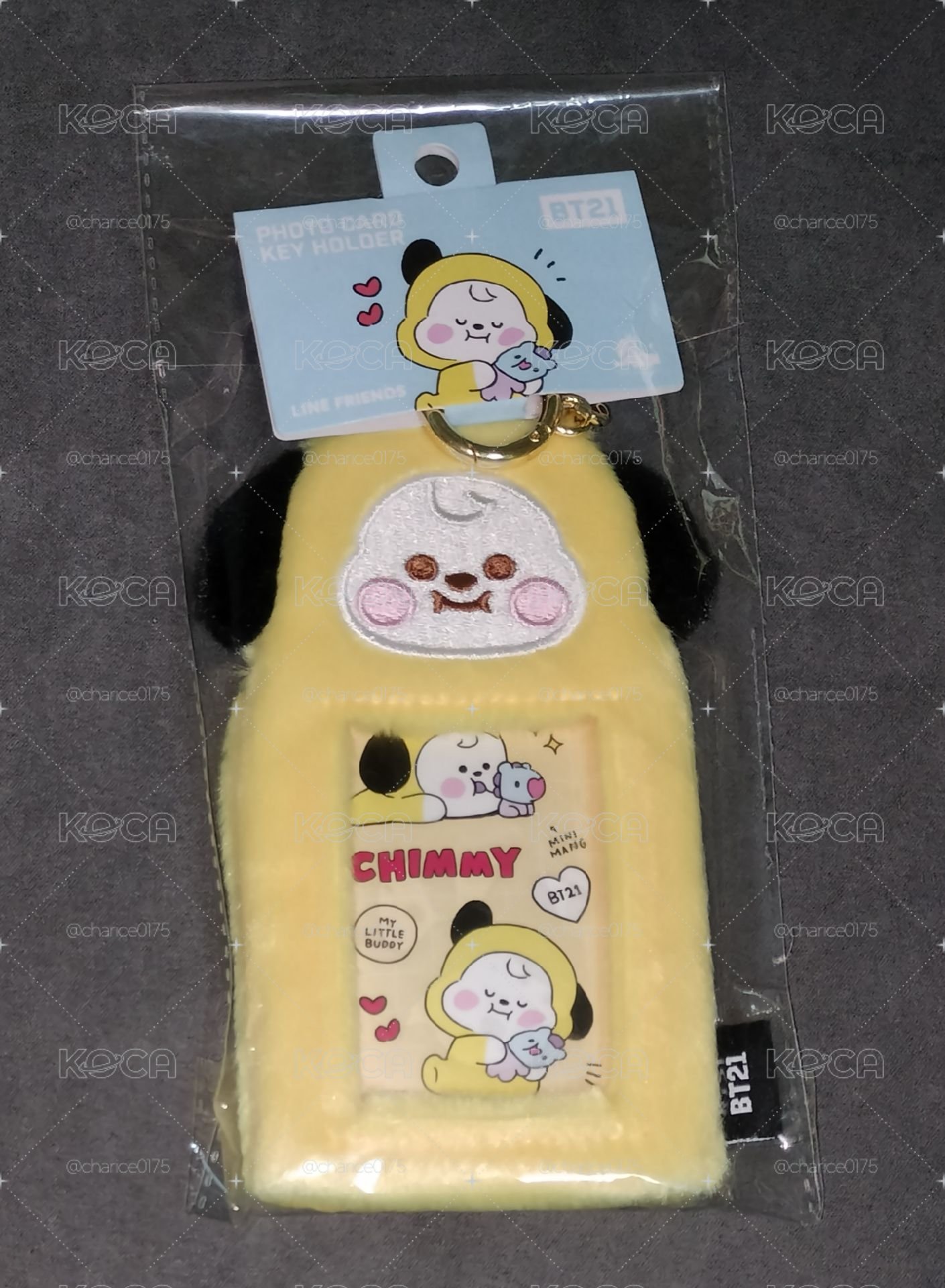 BT21 BABY 毛絨卡套 CHIMMY