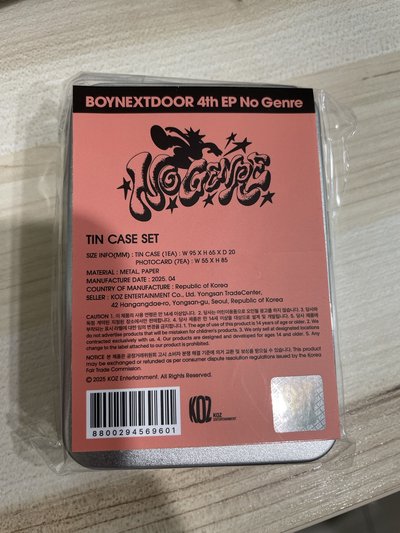 No Genre鐵盒卡