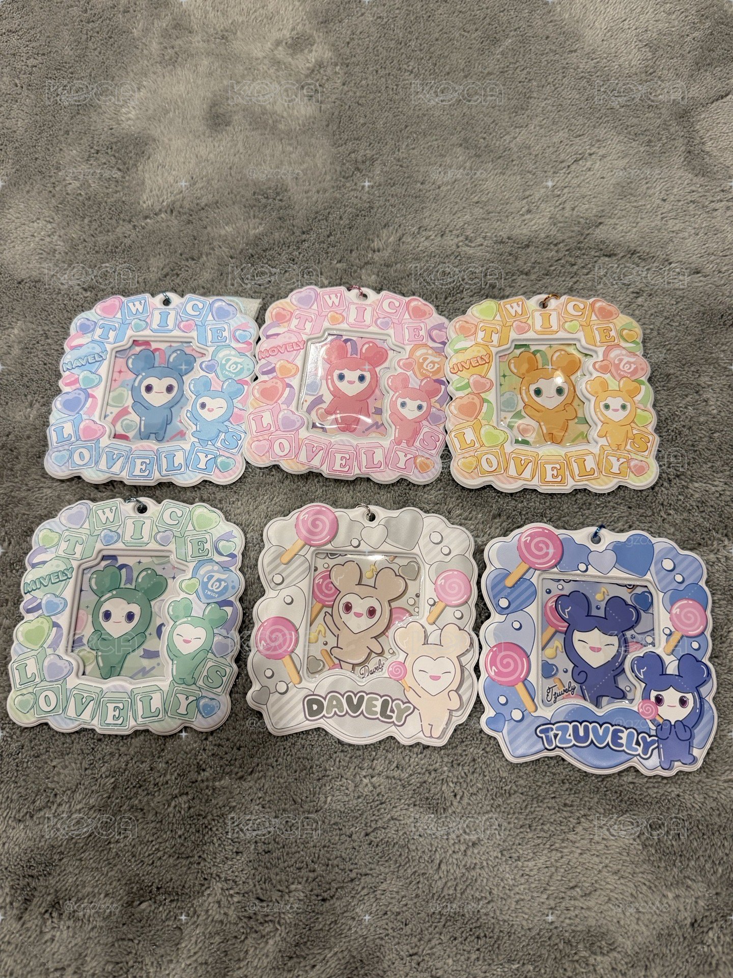 現貨 TWICE LOVELY 食玩卡套