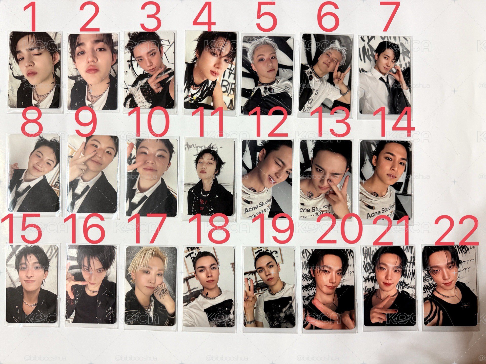 SEVENTEEN 正五 克拉盤 隨機卡