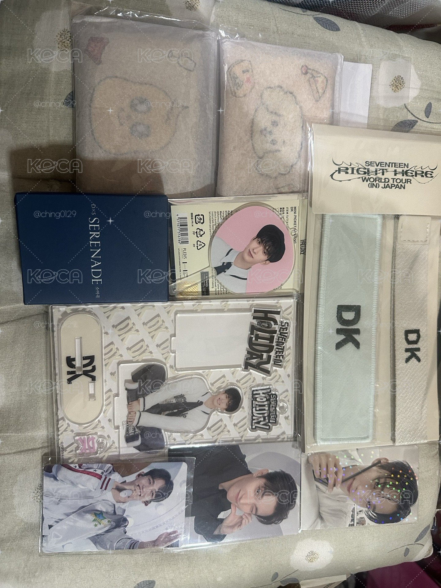 seventeen RH姓名牌碩