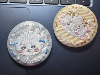 吉伊卡哇刺繡徽章