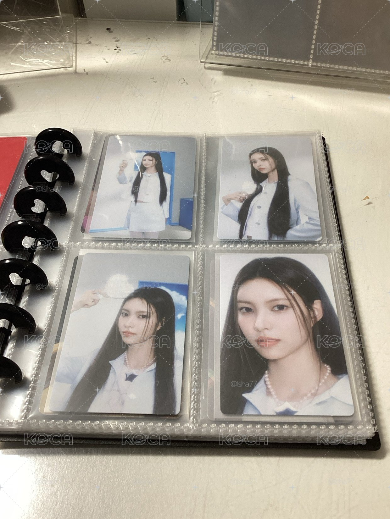YUNAH 場週卡四張不拆 