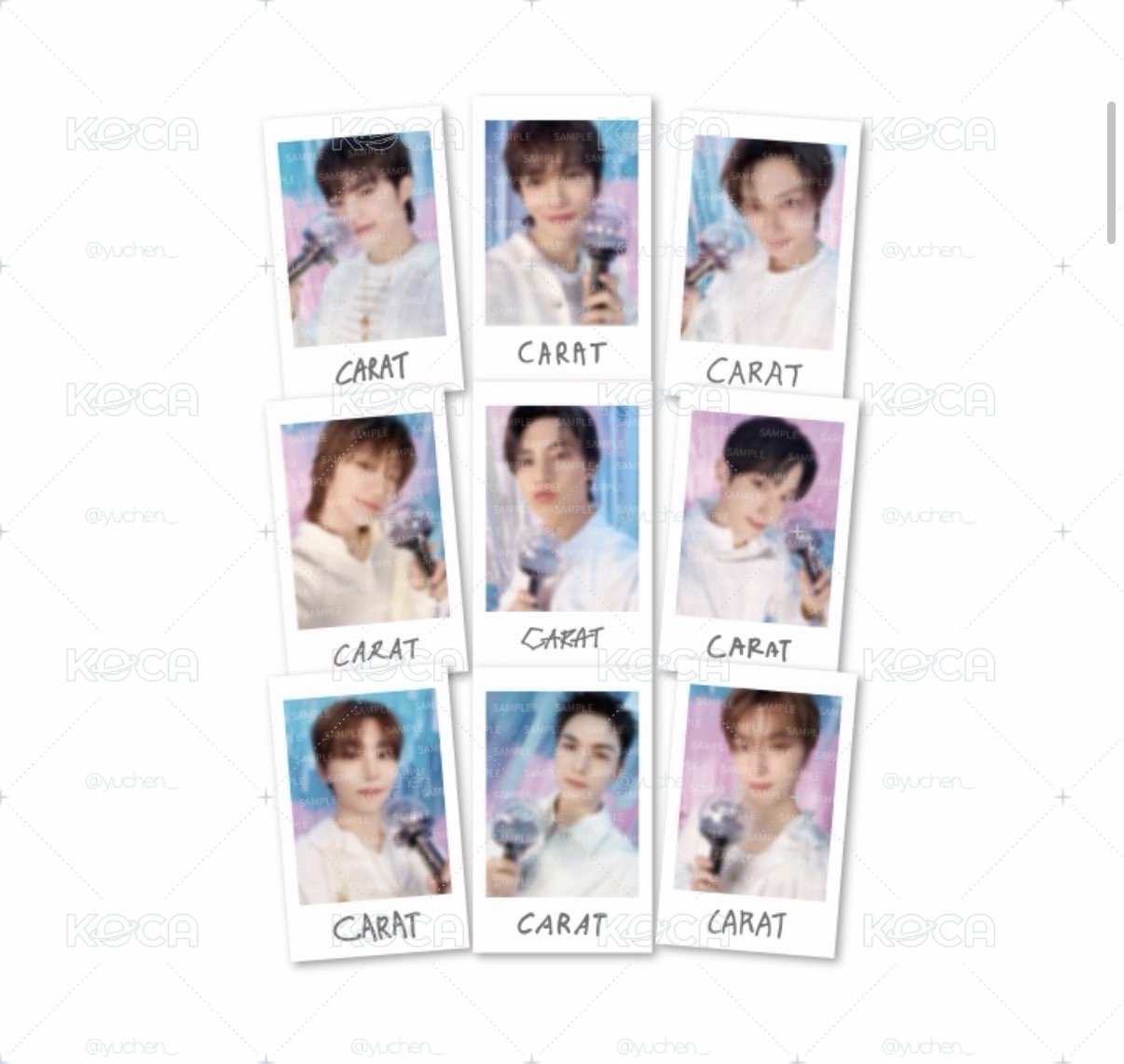 Seventeen 日本飯咪 Yakusoku 未拆拍立得
