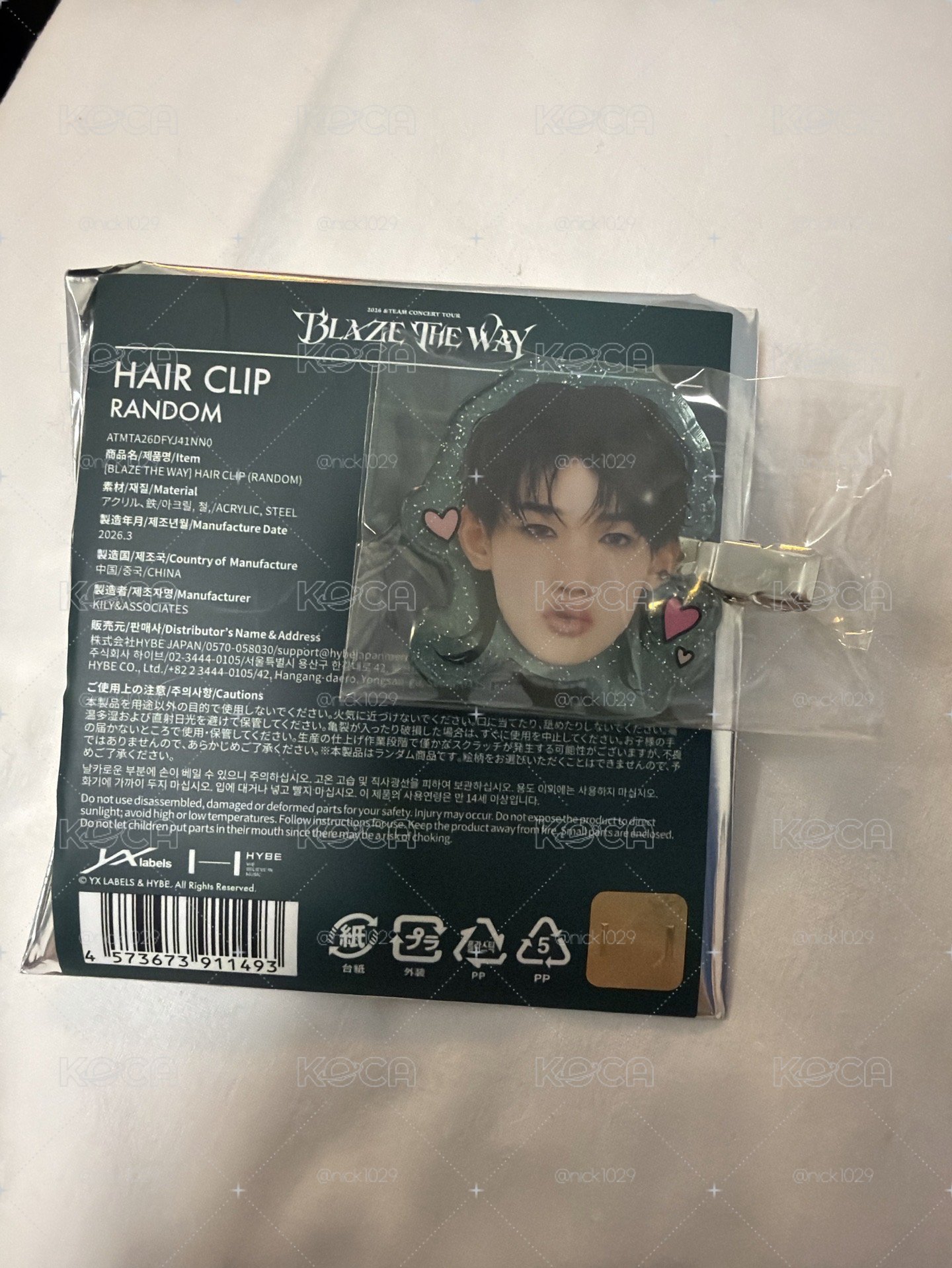 jo髮夾