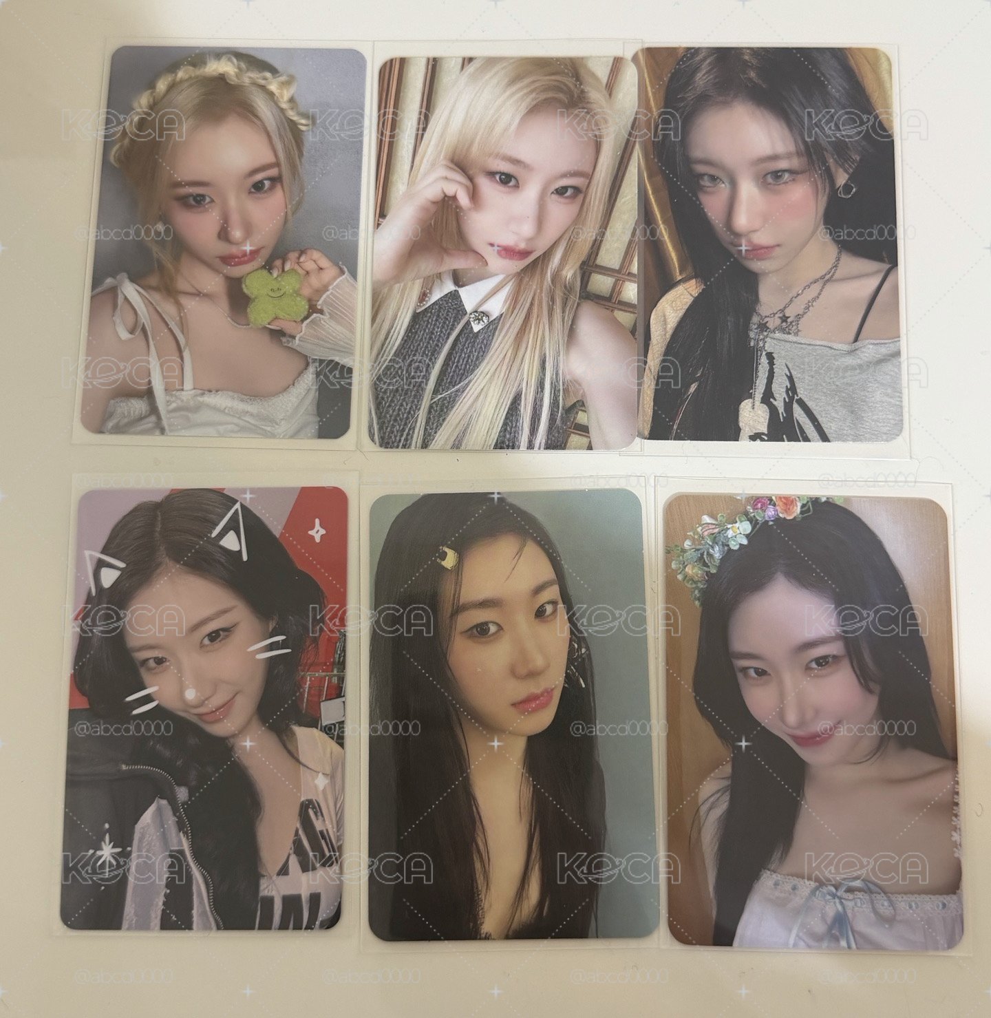 ITZY 彩領 小卡盤