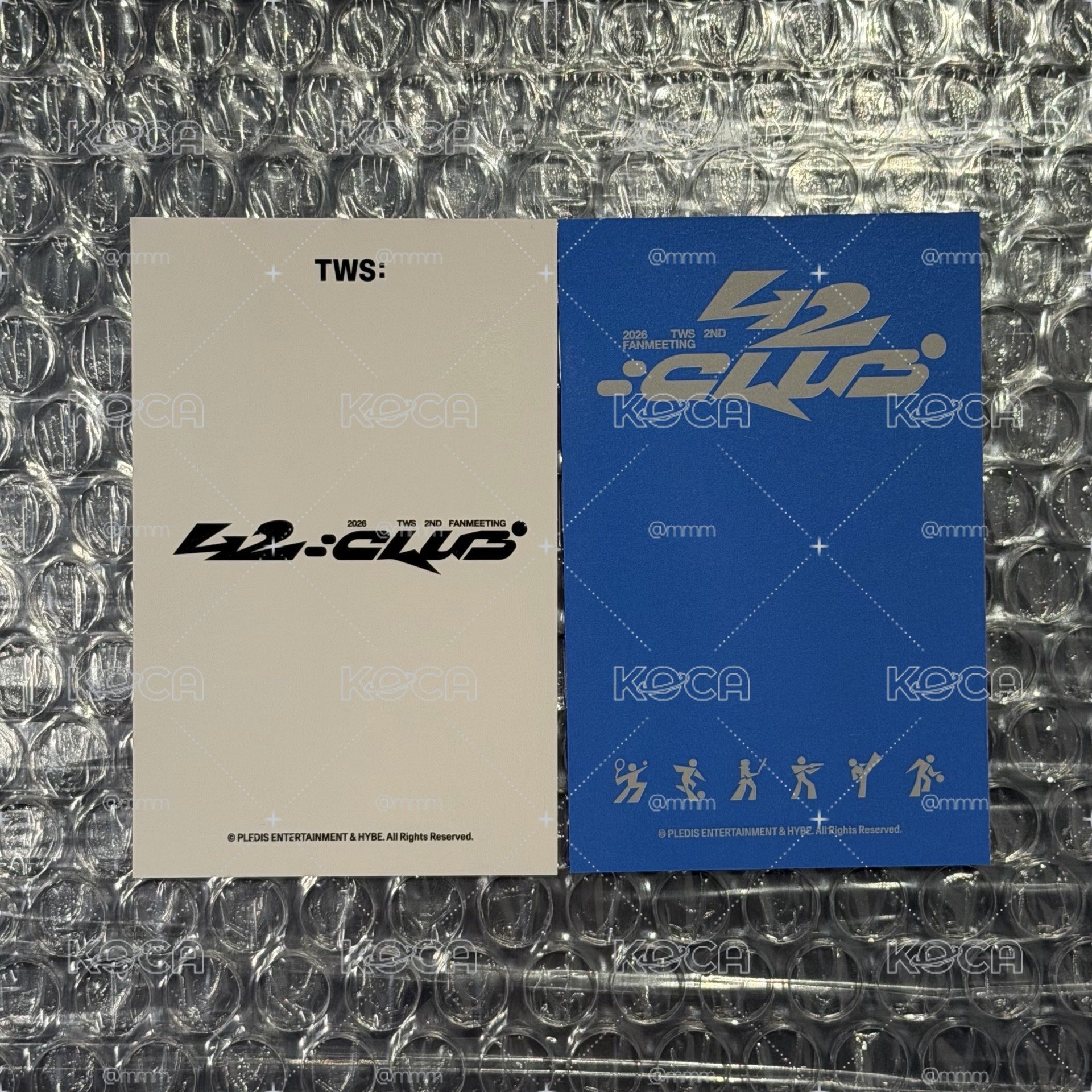 現貨 TWS 2026fm 外套卡+包包卡 韓振 衣服卡 托特包卡 