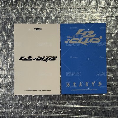 現貨 TWS 2026fm 外套卡+包包卡 韓振 衣服卡 托特包卡 