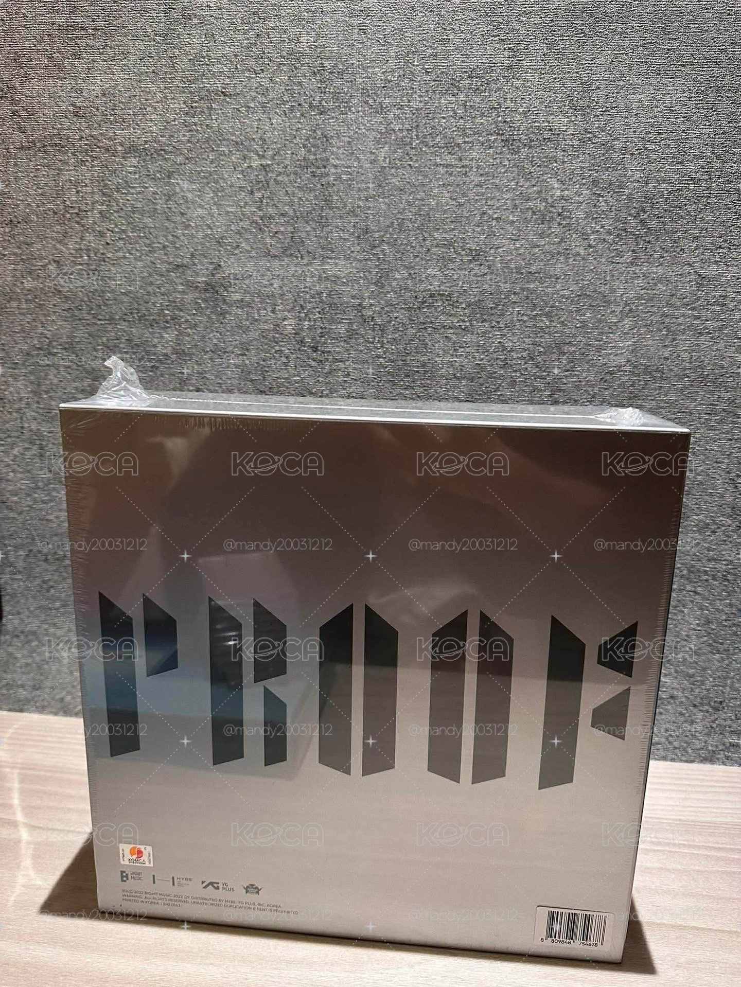 BTS proof珍藏版全新未拆
