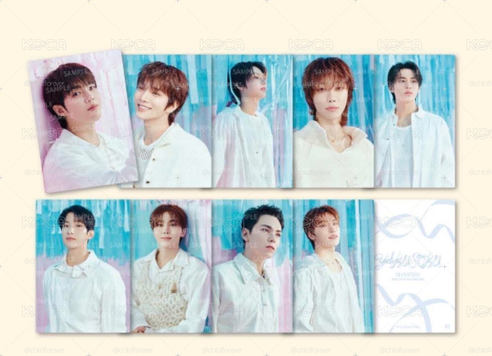SEVENTEEN 日本FM YAKUSOKU 周邊卡 外套卡 小八