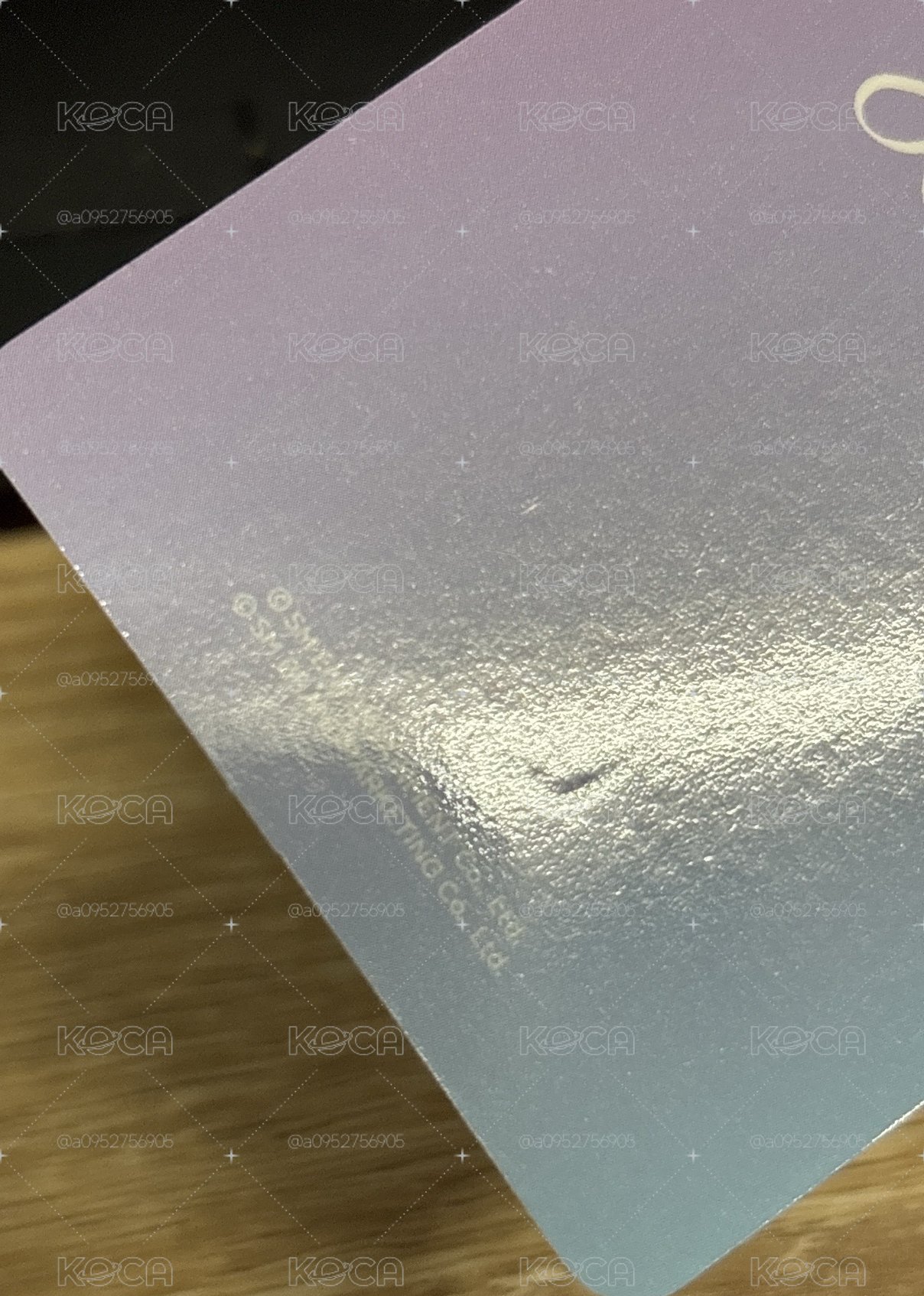 （瑕）周邊卡 手燈卡1.0寧