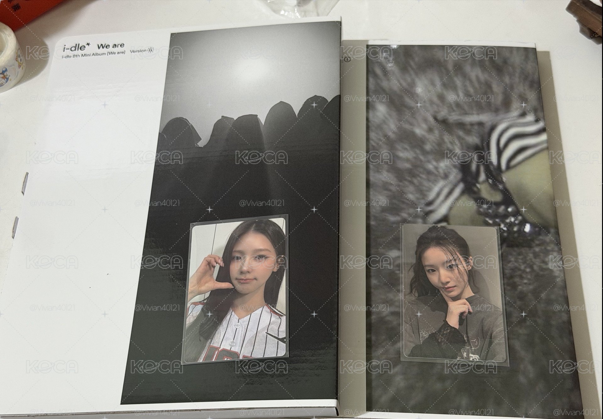 i-dle 迷八專輯 I版G版合售