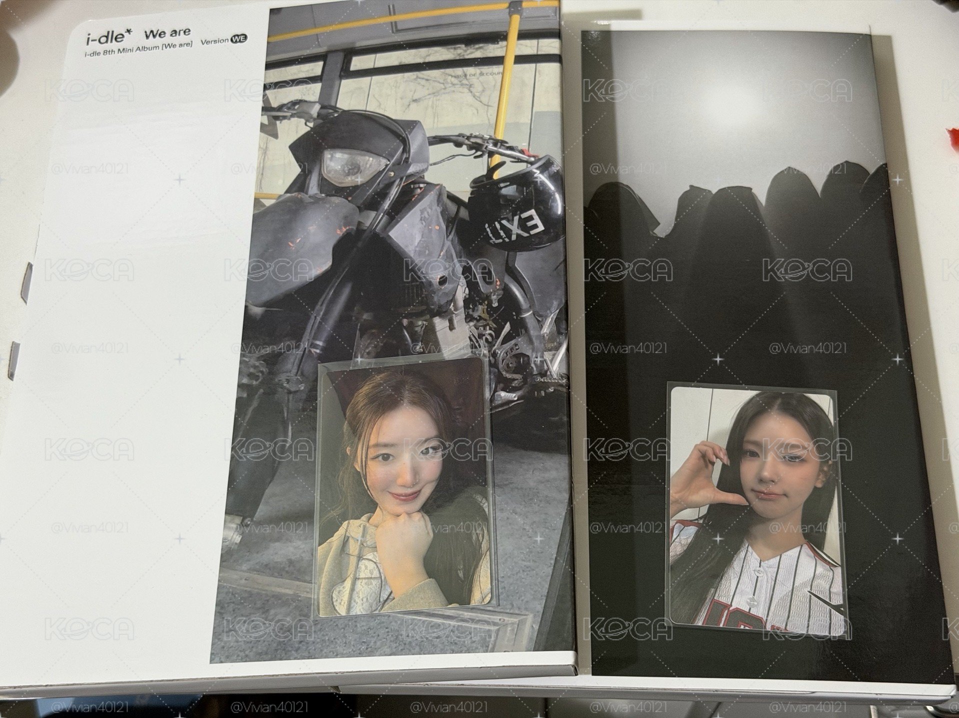 i-dle 迷八專輯 WE版G版合售
