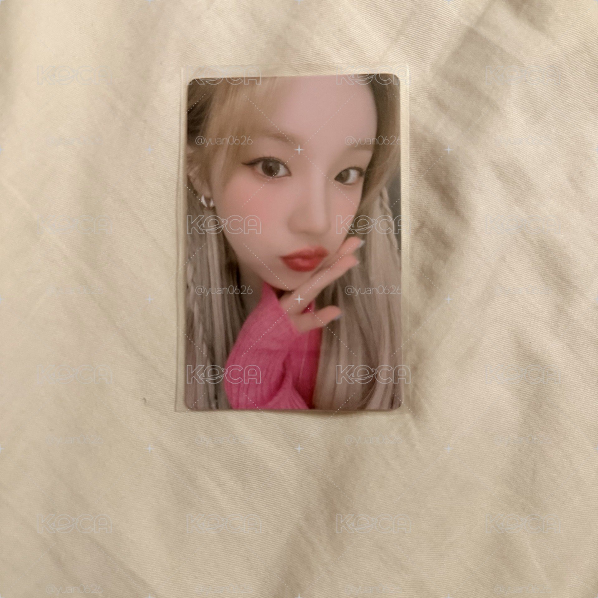 idle I feel yzy 一直娛 幸運卡 雨琦 Yuqi