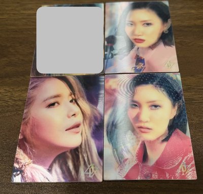 Mamamoo 黑專(可自己選2張小卡+1張變化卡）