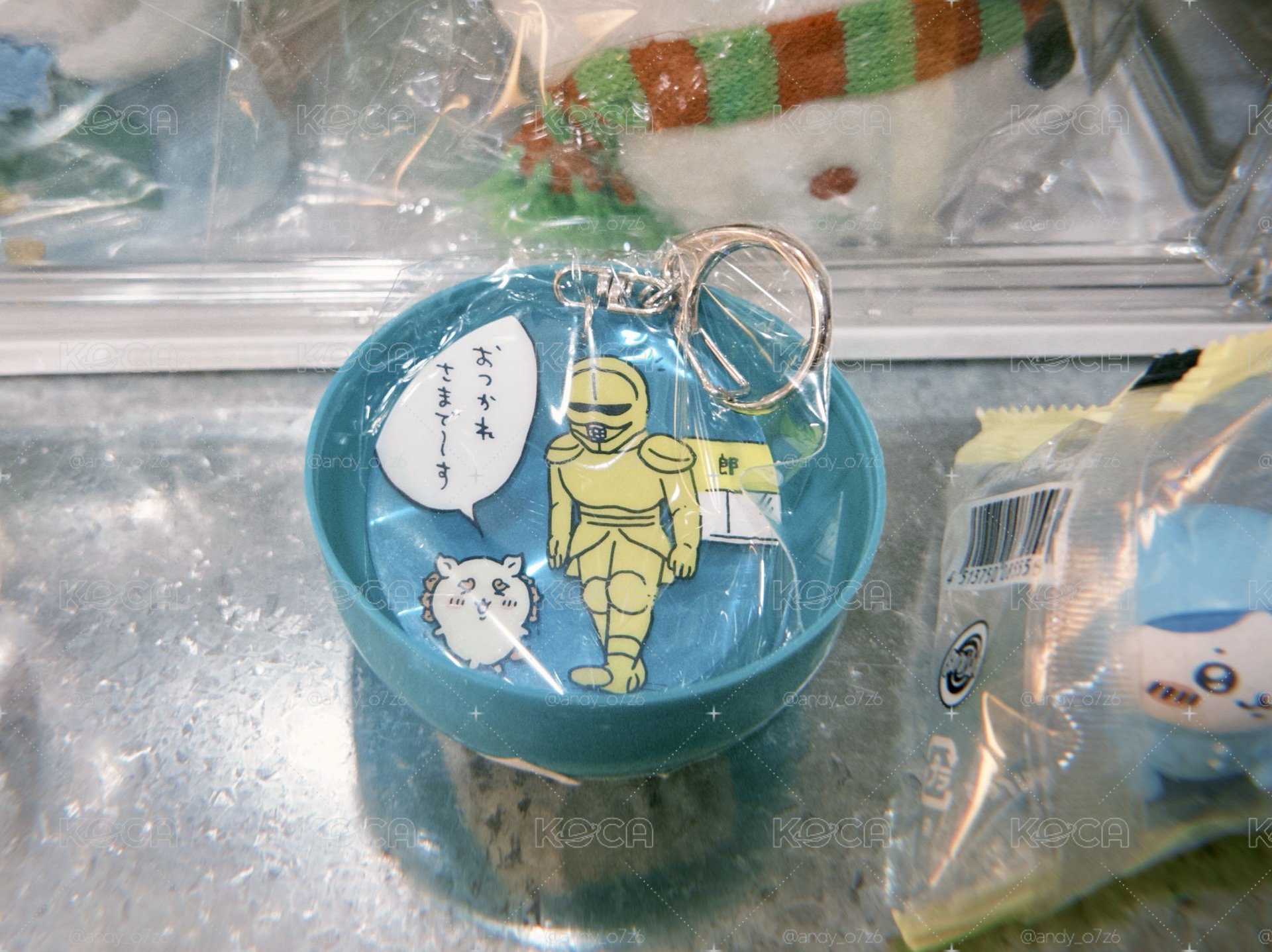 獅薩+鎧甲人壓克力吊飾
