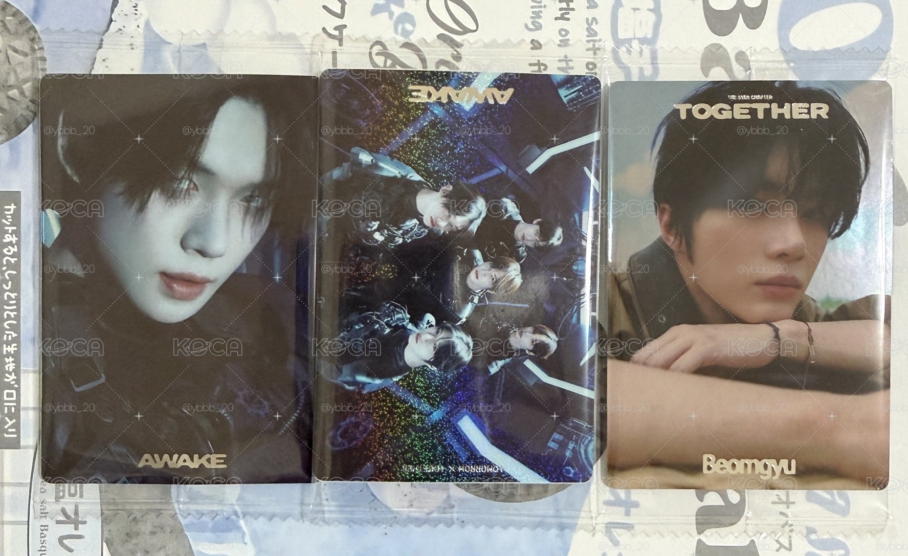 TXT 萬代 貼紙