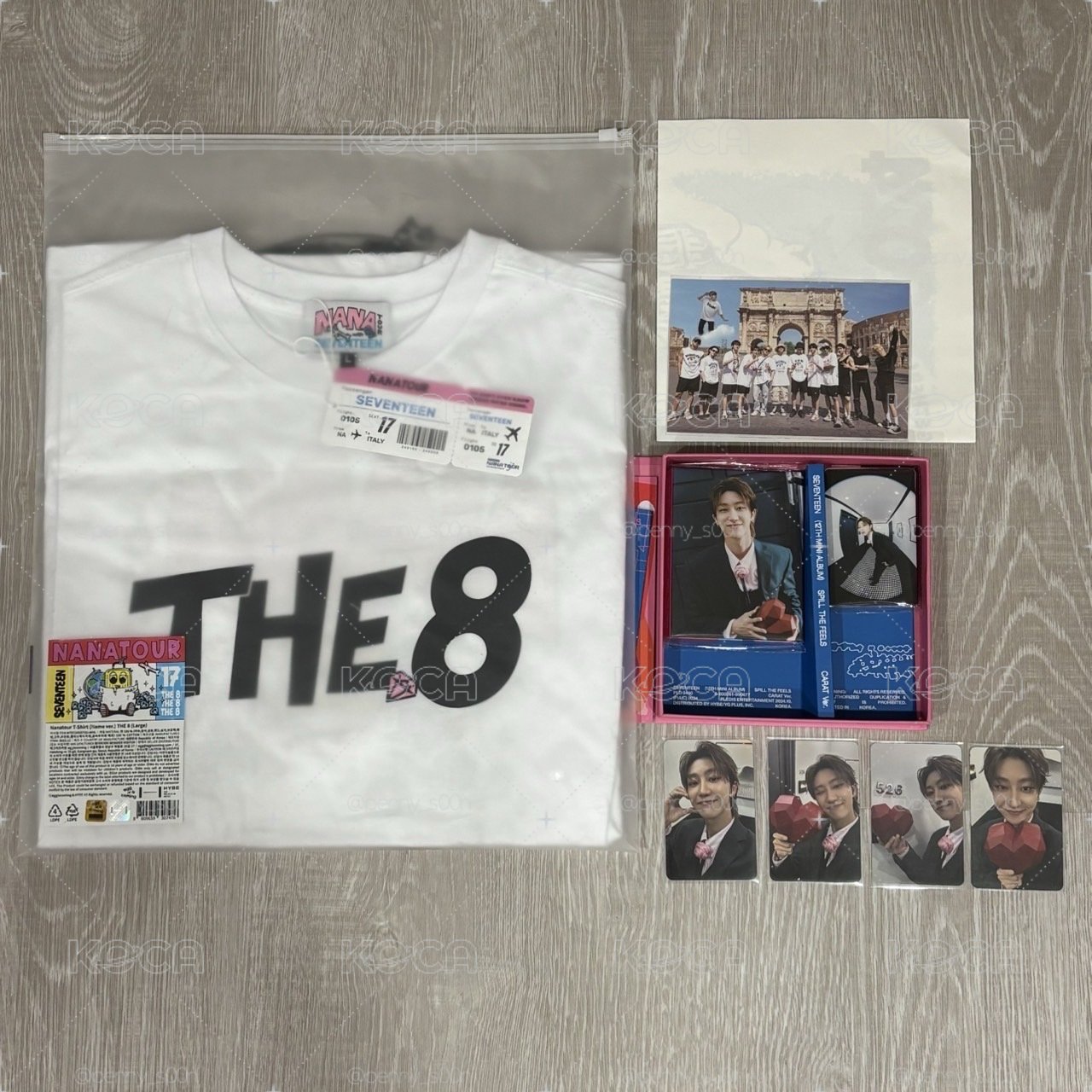 NANA TOUR THE8 name ver. + 迷12八克拉盤全專