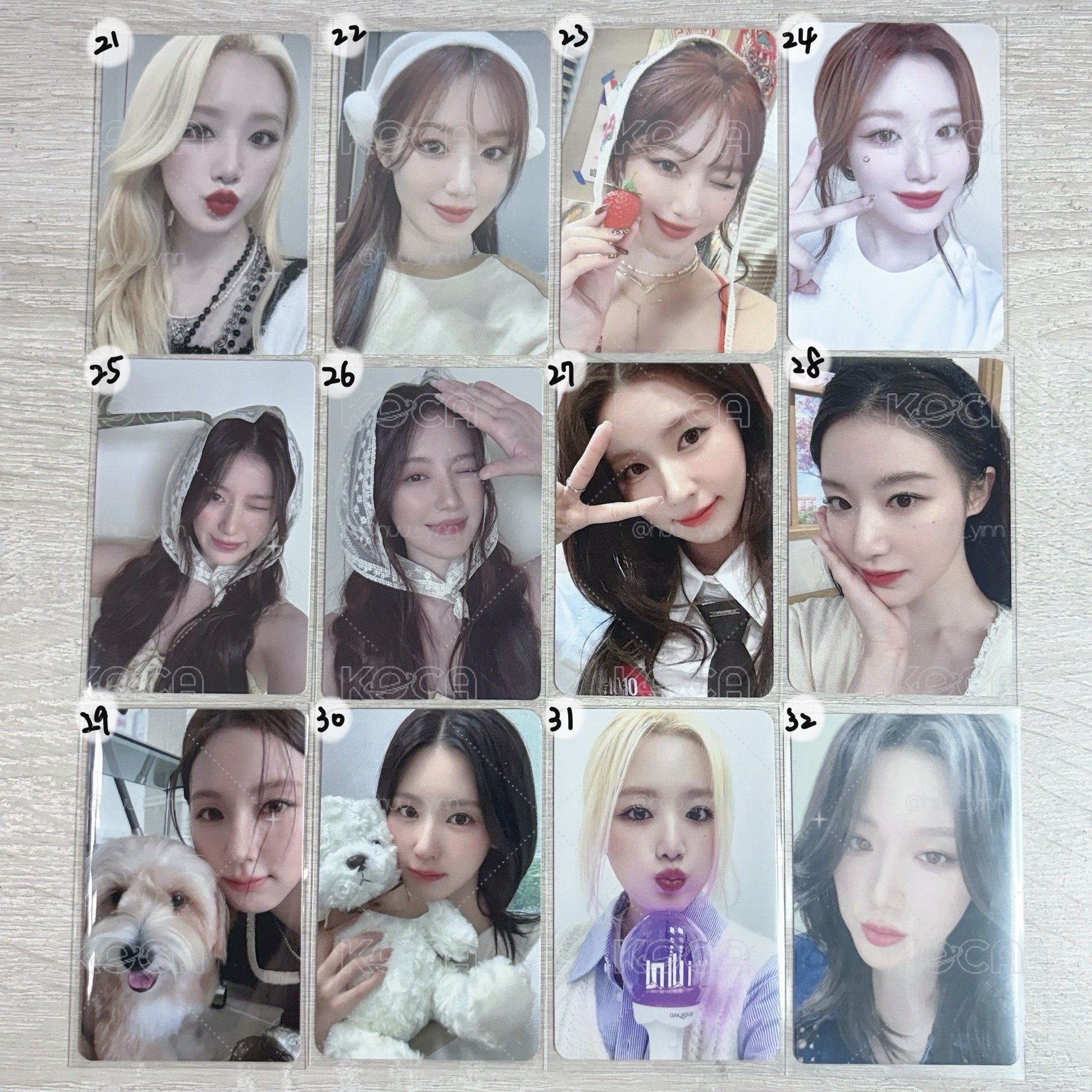 i-dle 女娃卡卡 舒華小卡