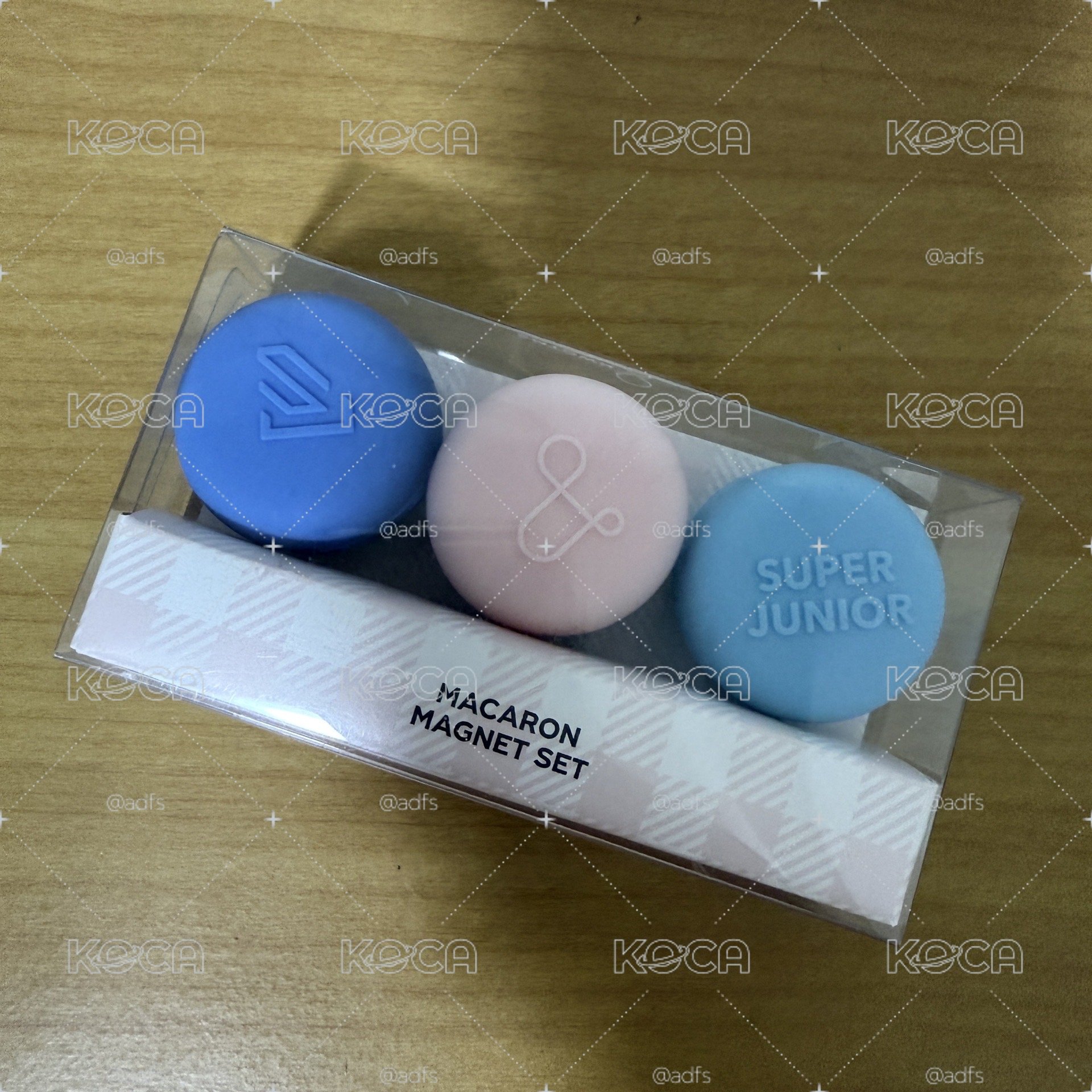 SMTOWN&CAFE 馬卡龍磁鐵組