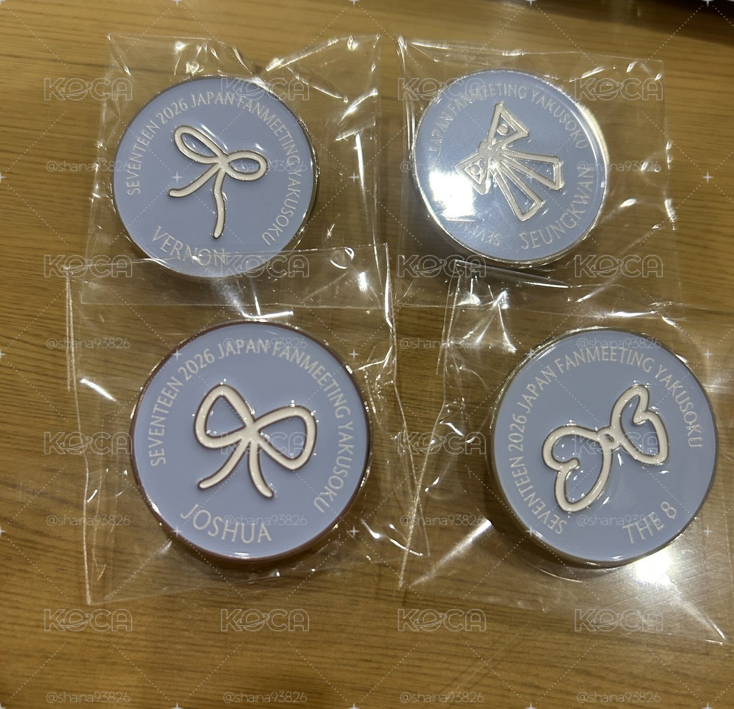 日本FM 蝴蝶結Pin