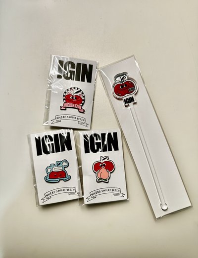 IGIN 別針&攪拌棒