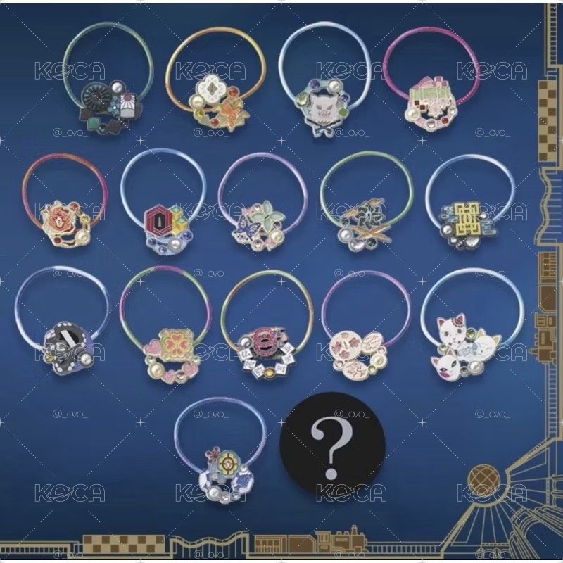 USJ 2021 鬼滅之刃盲抽髮圈