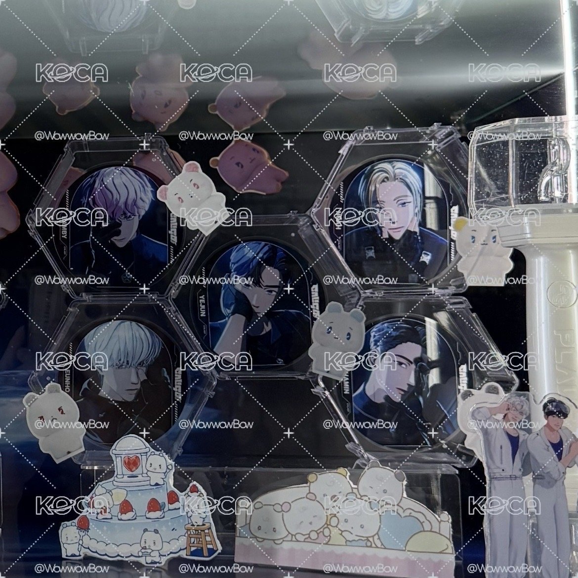 現貨速寄 PLAVE 迷四 animate 加購特典 壓克力杯墊（確定款） POCA小卡