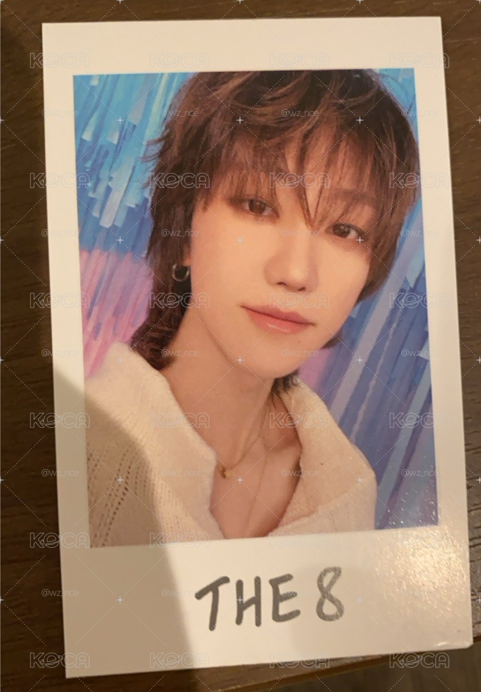 SEVENTEEN FM YAKUSOKU  拍立得 THE 8自拍